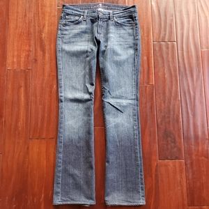 7 for all Mankind bootcut jeans sz 29 lmtd ed pink